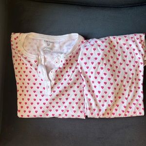 Pink heart Rollerrabbit pajamas💓